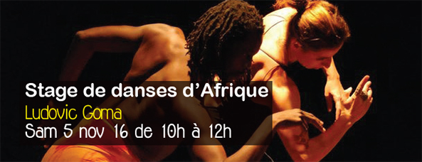 Stage danses d'Afrique avec Ludovic Goma